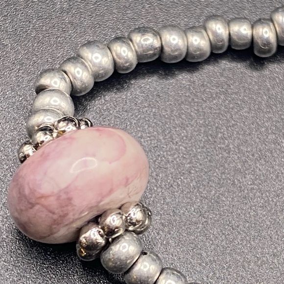 Chico’s Sculptured Beaded Necklace 18” - Picture 9 of 15